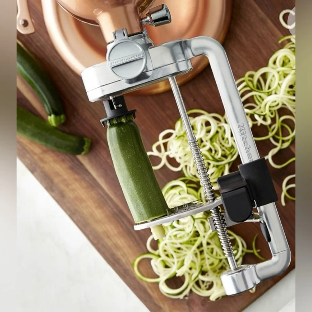 New! KitchenAid SPIRALIZER PEEL, CORE SLICE STAND MIXER ATTACHMENT